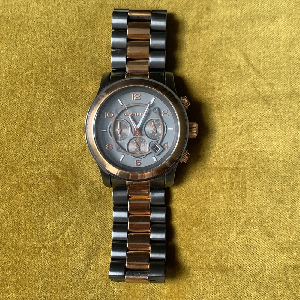 Michael Kors Oversized Watch Bronze/Gunmetal
